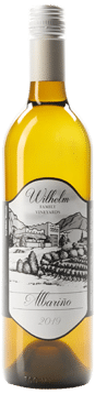 A bottle of Spanish white wine
