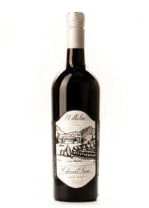 A bottle of Cabernet Franc red wine that you can try at our tasting room